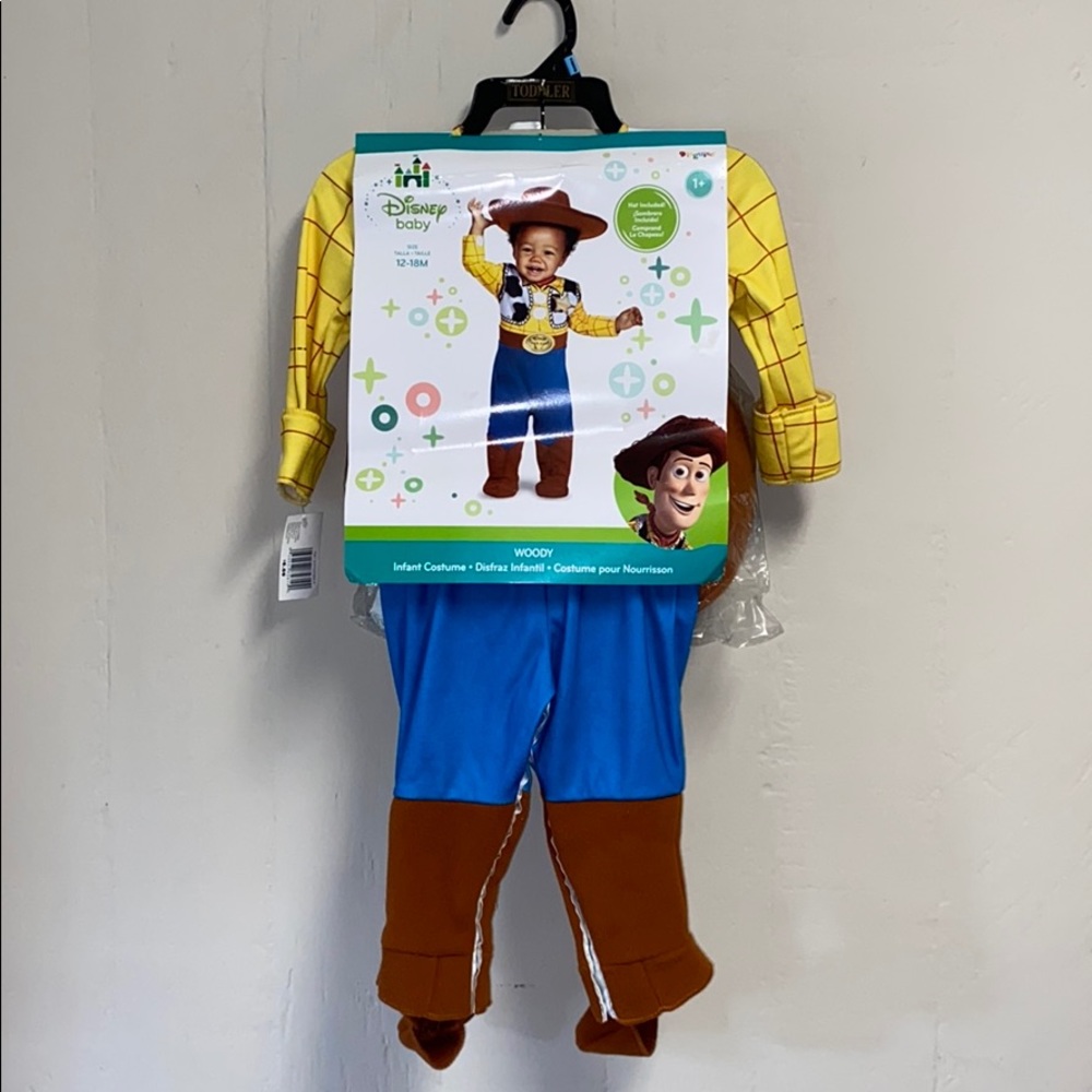 12-18M Woody costume Disney Baby